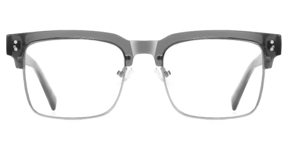 PF2205 Grey-Silver eyeglass frame