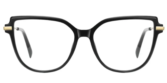 PF2210 Black eyeglass frame
