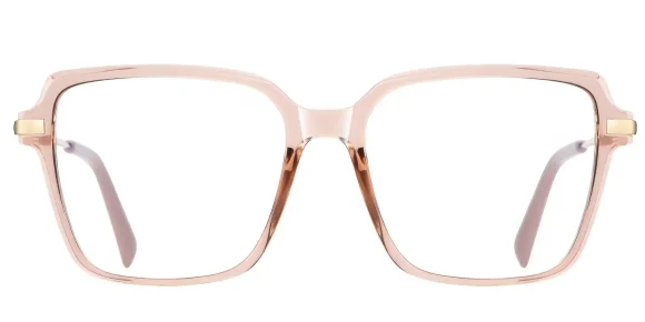 PF2212 Champagne eyeglass frame