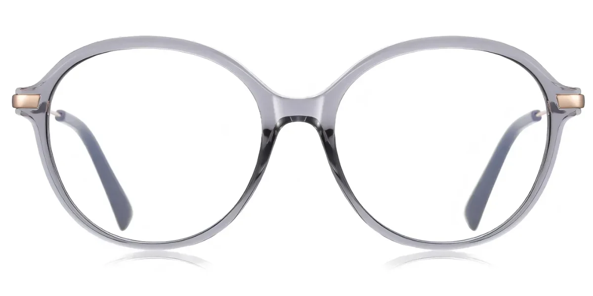 PF2213 Grey-Gold Glasses 0