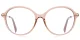 PF2213 Pink-Gold Glasses 0