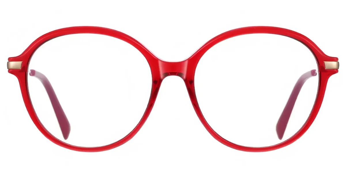 PF2213 Red-Gold Glasses 0