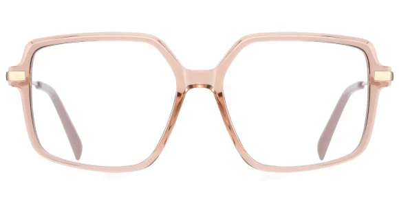PF2214 Champagne eyeglass frame
