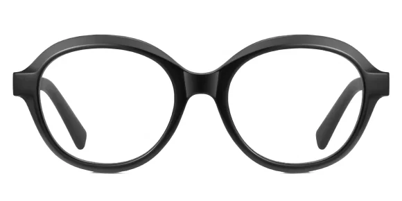 PF2216 Black eyeglass frame
