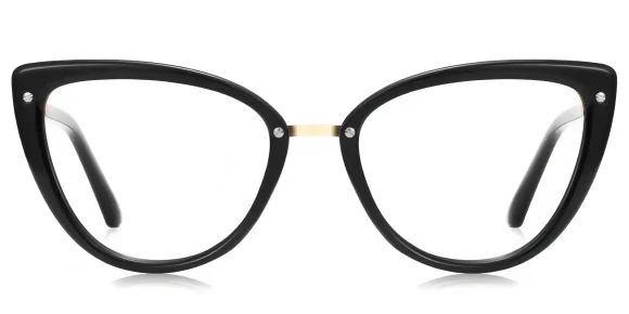 PF2221 Black eyeglass frame
