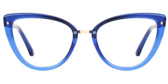 PF2221 Blue eyeglass frame