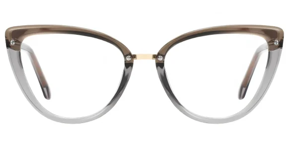 PF2221 Grey eyeglass frame