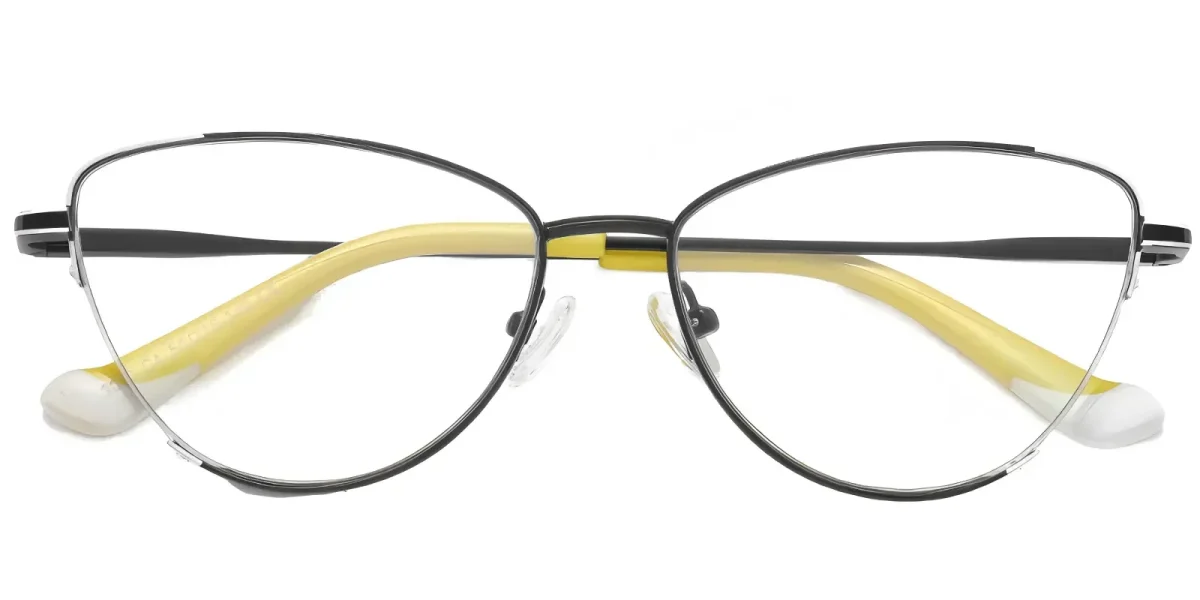 PF3030 Black-White Glasses 0