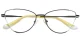 PF3030 Black-White glasses