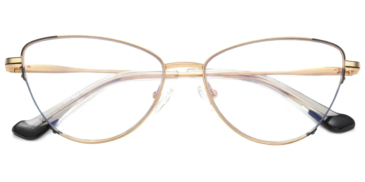 PF3030 Gold-Black Glasses 0
