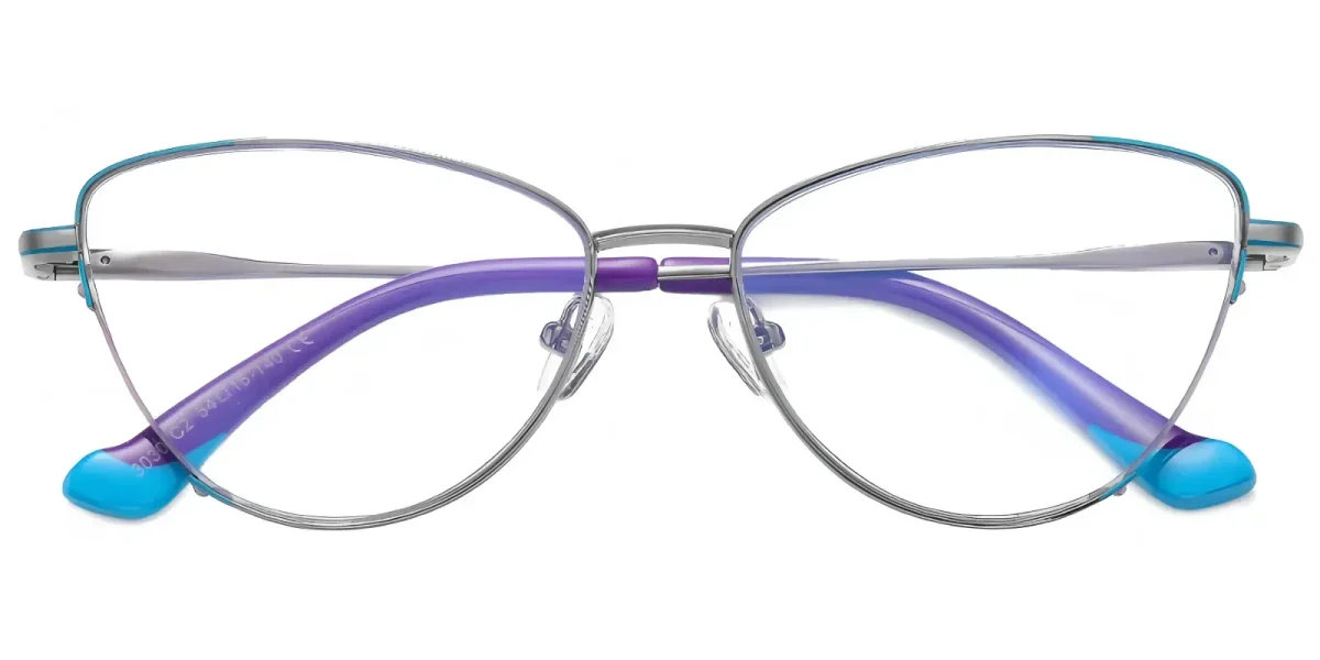 PF3030 Gun-Blue Glasses 0