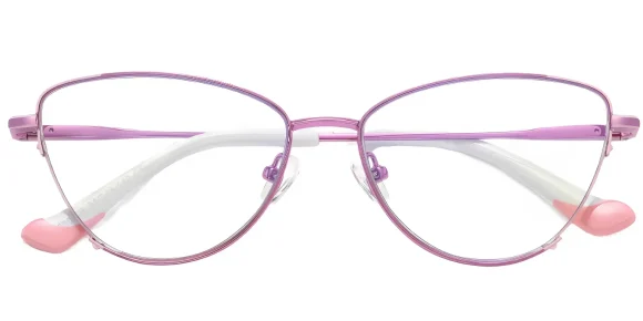 PF3030 Purple-White eyeglass frame