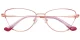 PF3030 Rose Gold-Red Glasses 0