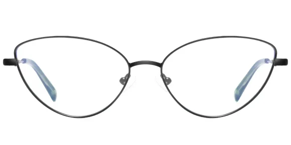 PF3047 Black eyeglass frame
