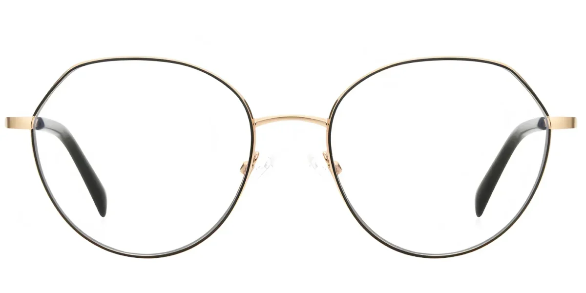 PF3050 Gold-Black Glasses 0