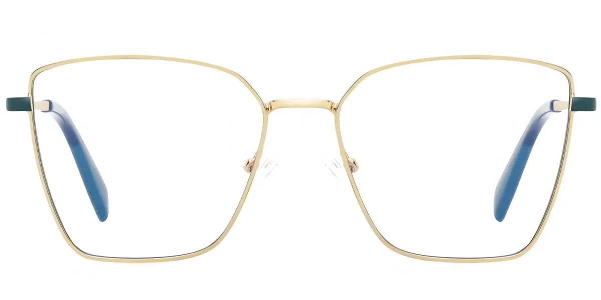 PF3051 Gold-Green Glasses 0