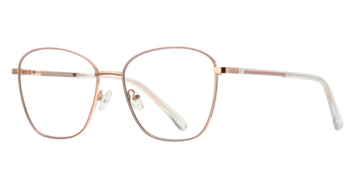 PF3055 Rose-Gold-Pink Glasses 1