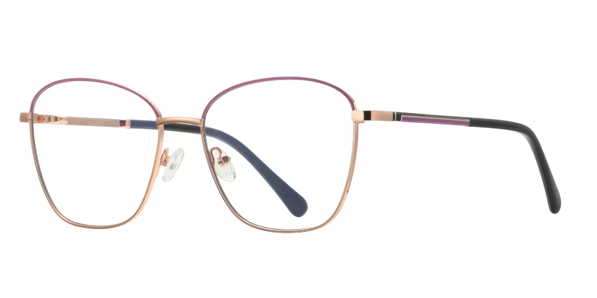 PF3055 Rose-Gold-Purple Glasses 1