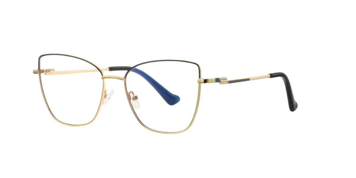 PF3056 Black-Gold Glasses 1