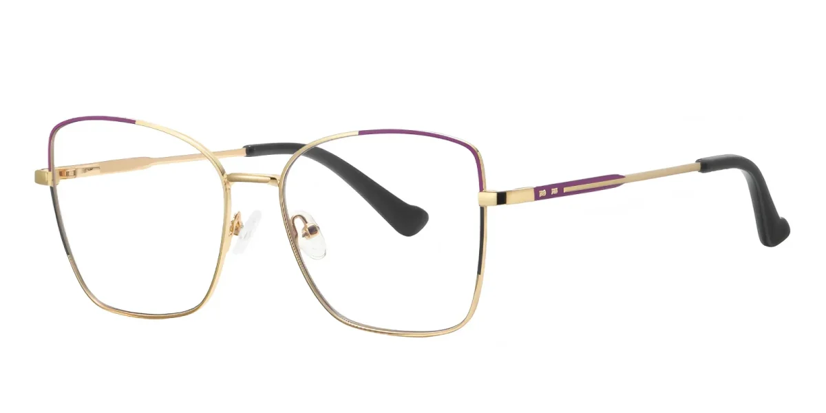 PF3062 Gold-Purple-Black Glasses 1