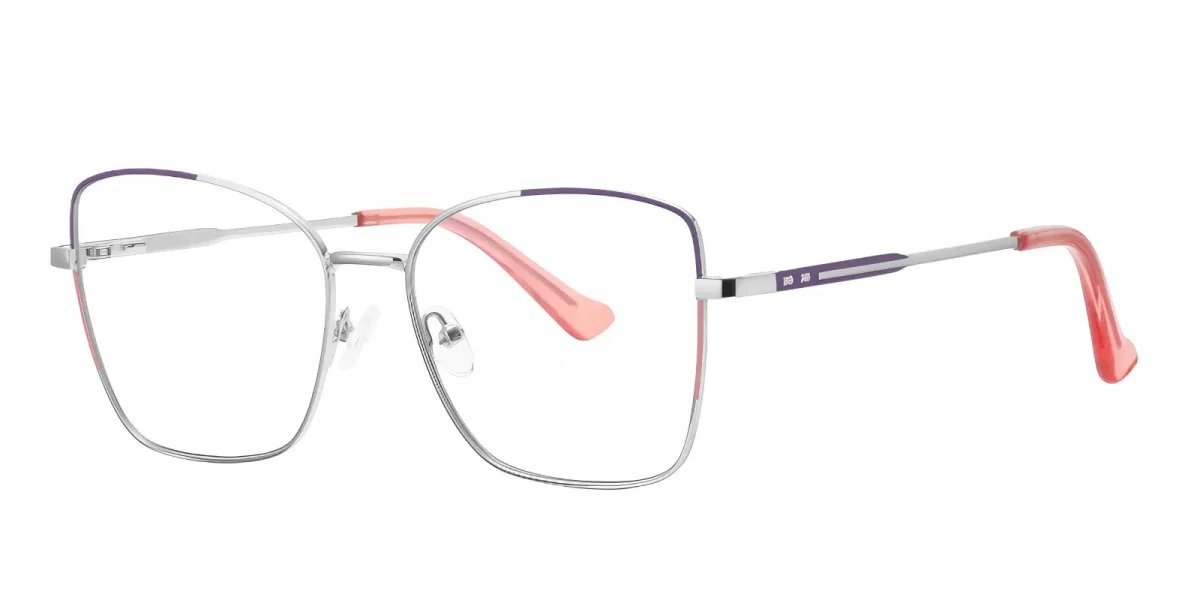 PF3062 Silver-Purple-Pink Glasses 1