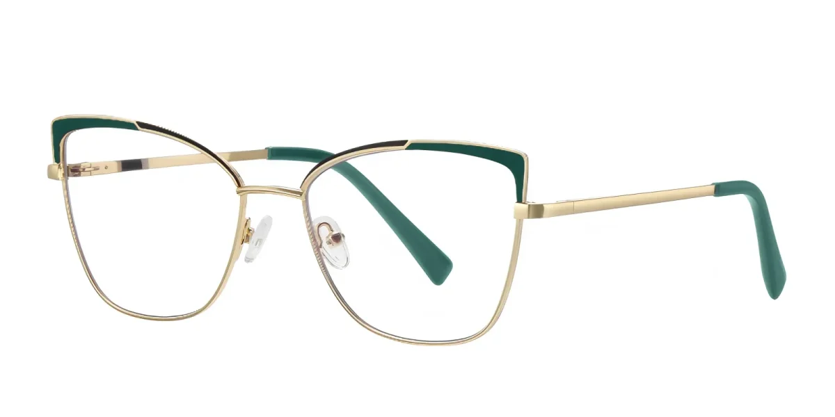 PF3104 Black-Green Glasses 1