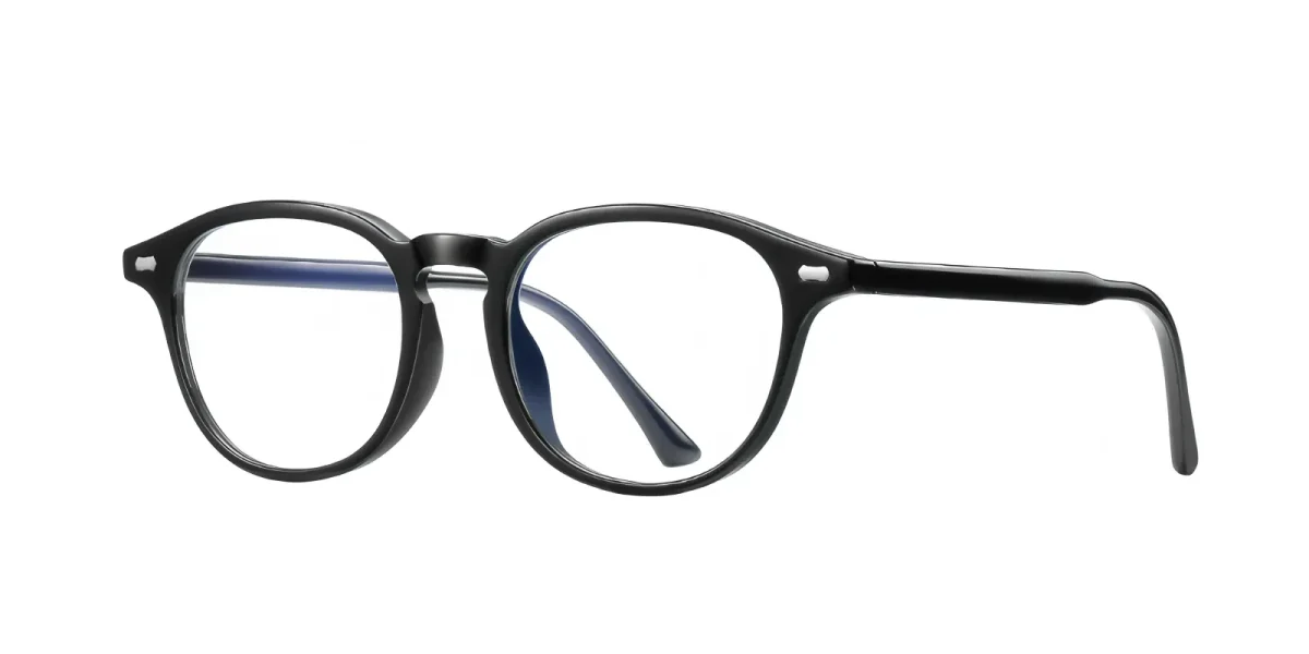 PF5004 Bright-Black Glasses 1