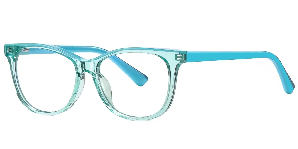 Lobo Cyan Glasses 1