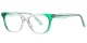 Raytina Transparent-Green Glasses 1