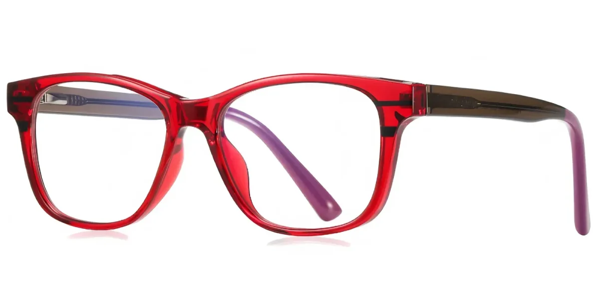 Indira Red Glasses 1