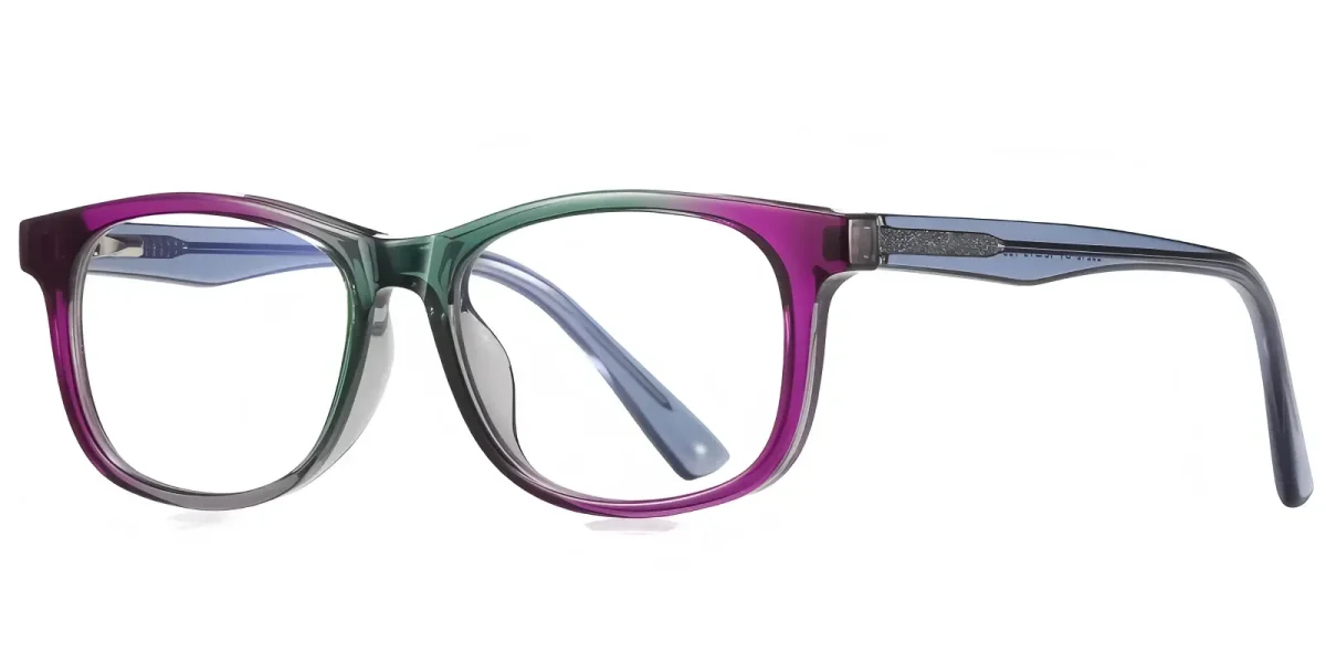 Yaritza Purple-Green Glasses 1