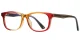 Yaritza Red-Orange Glasses 1
