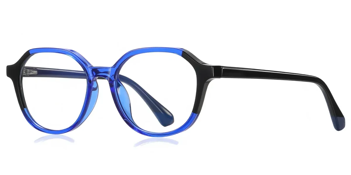 Marimar Blue-Black Glasses 1