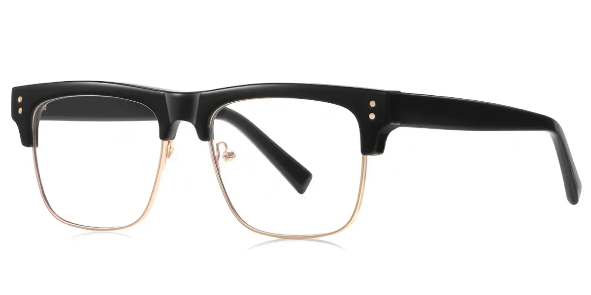 PF2203 Black-Gold Glasses 1