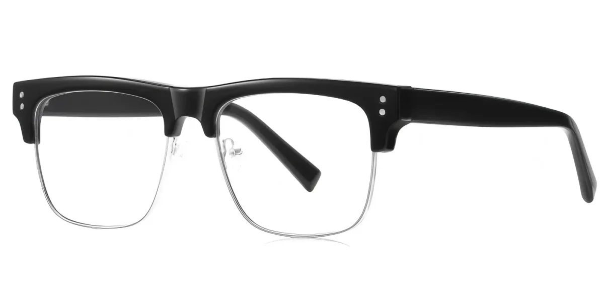 PF2203 Black-Silver Glasses 1