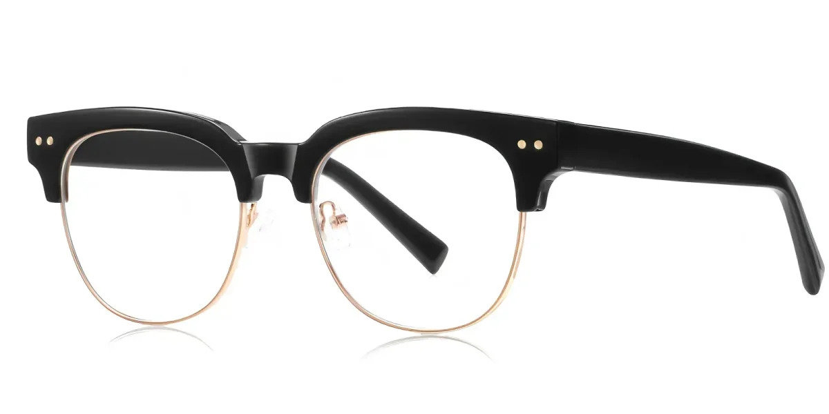 PF2204 Black-Gold Glasses 1