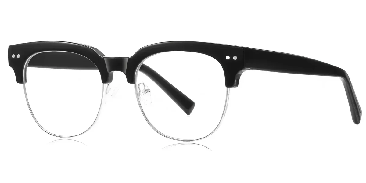 PF2204 Black-Silver Glasses 1