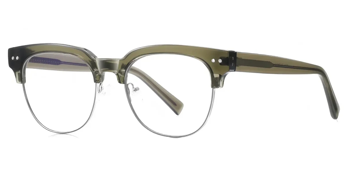 PF2204 Green-Silver Glasses 1