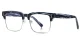 PF2205 Blue Floral-Silver Glasses 1