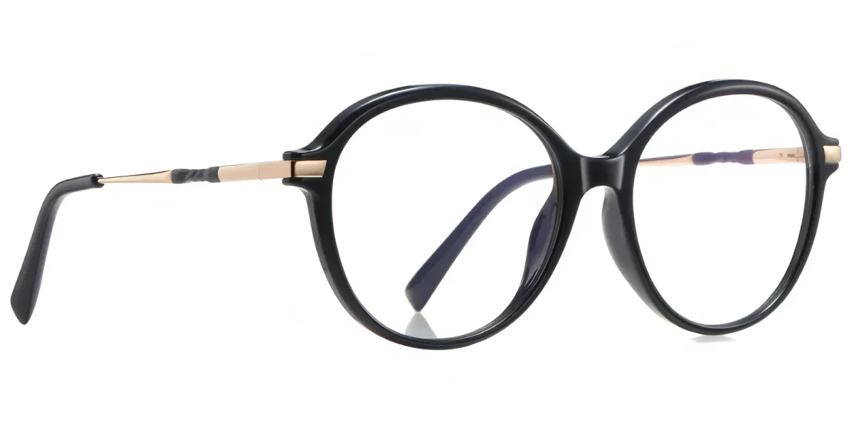 PF2213 Black-Gold Glasses 1
