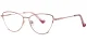 PF3030 Rose Gold-Red Glasses 1
