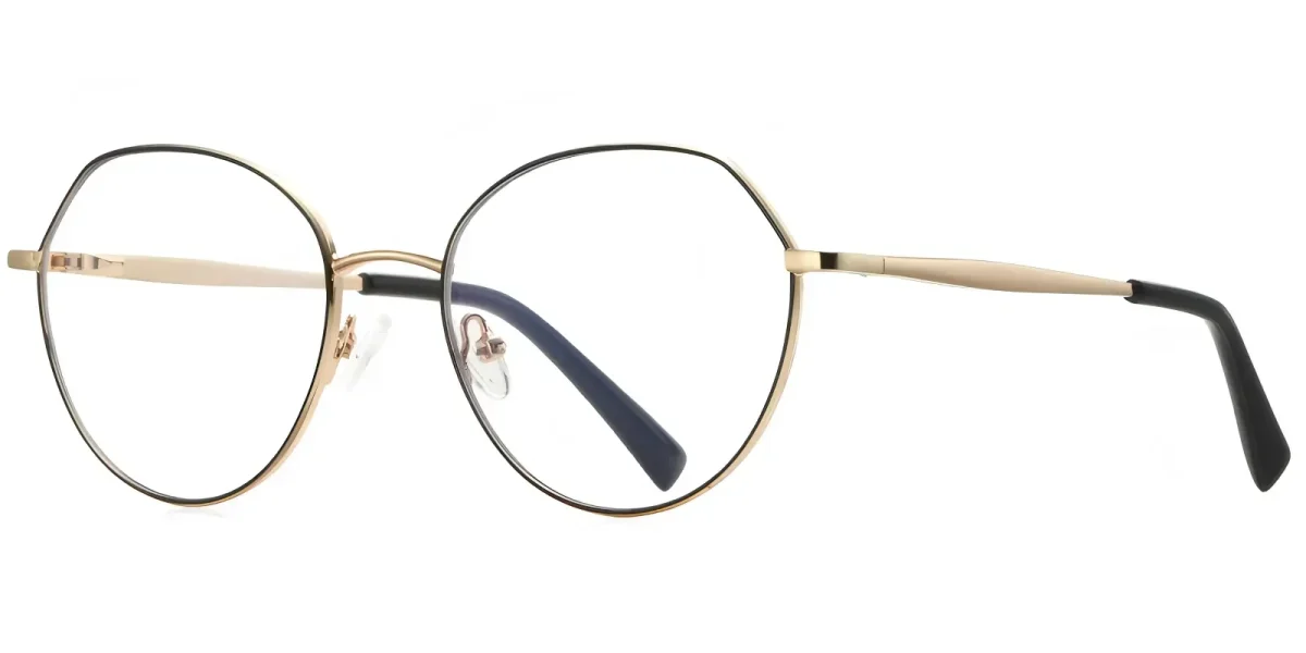 PF3050 Gold-Black Glasses 1