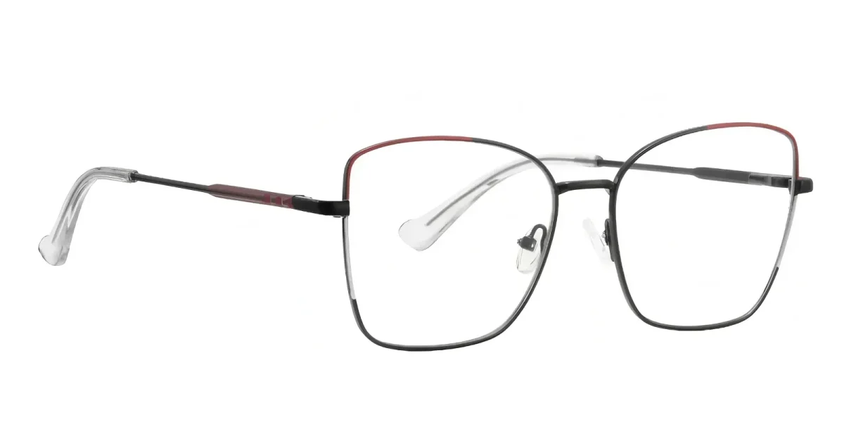 PF3062 Black-Red-White Glasses 2