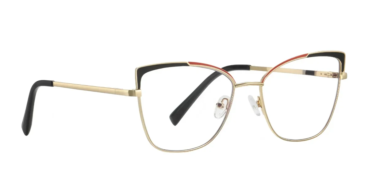 PF3104 Black-Red Glasses 2