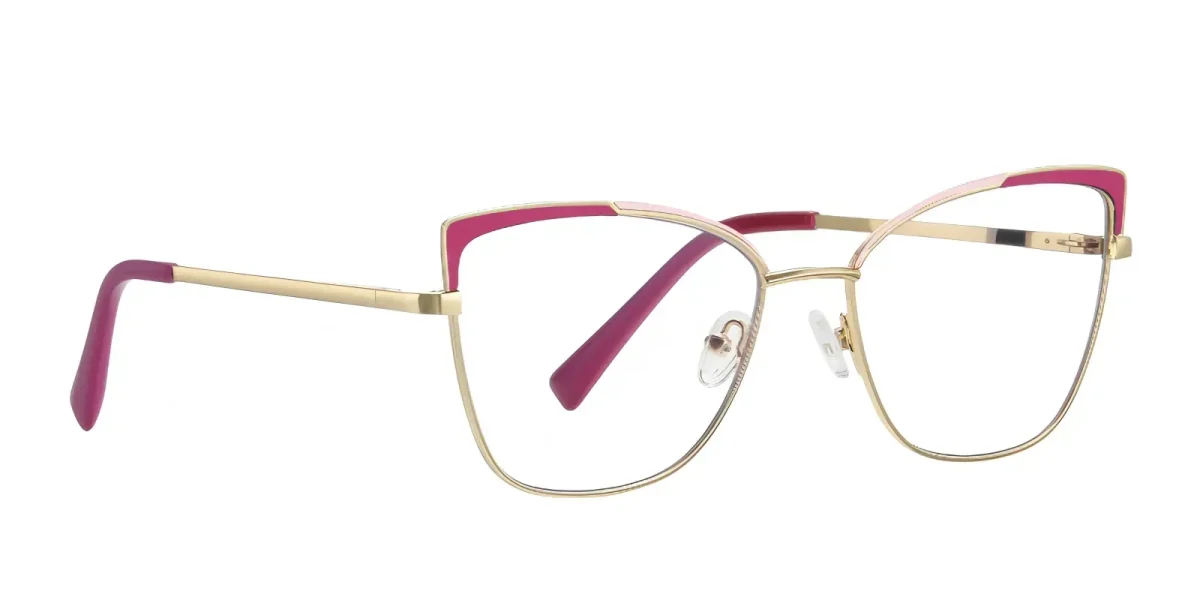 PF3104 Magenta-Light-Pink Glasses 2