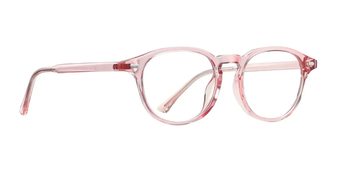 PF5004 Transparent-Pink Glasses 2