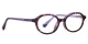 Liizbeett Purple Leopard Print Glasses 2