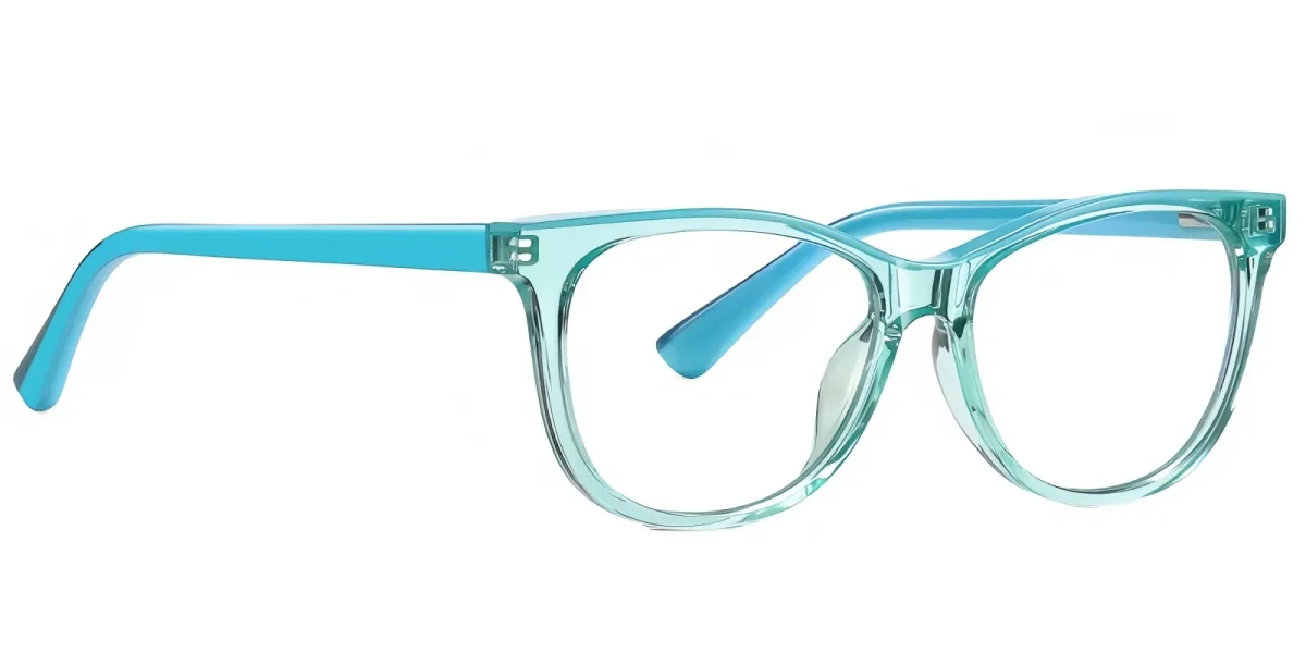 Lobo Cyan Glasses 2