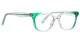 Raytina Transparent-Green Glasses 2