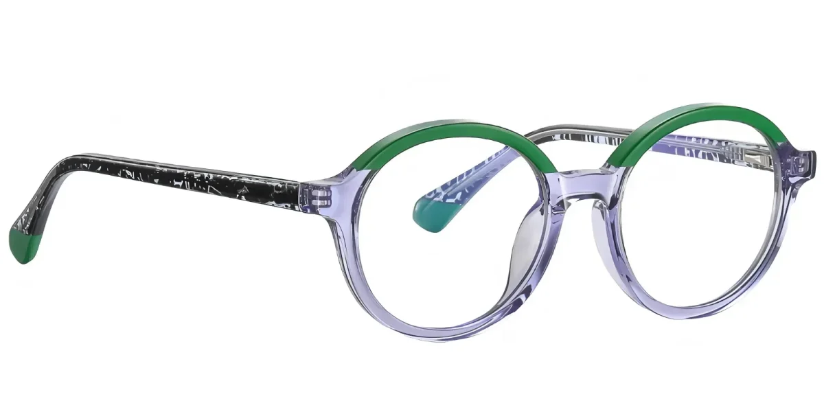 Jamie Blue-Green Glasses 2
